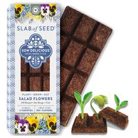 Sow Delicious Slab of Seed - Salad Flowers